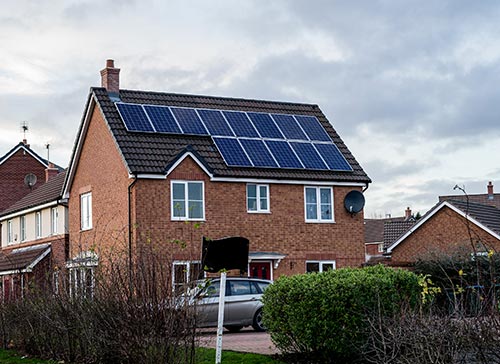 Zonnepanelen installatie